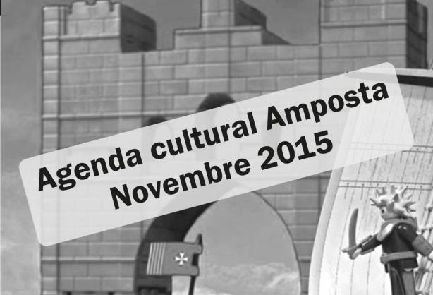 Agenda Cultural Amposta Novembre 2015